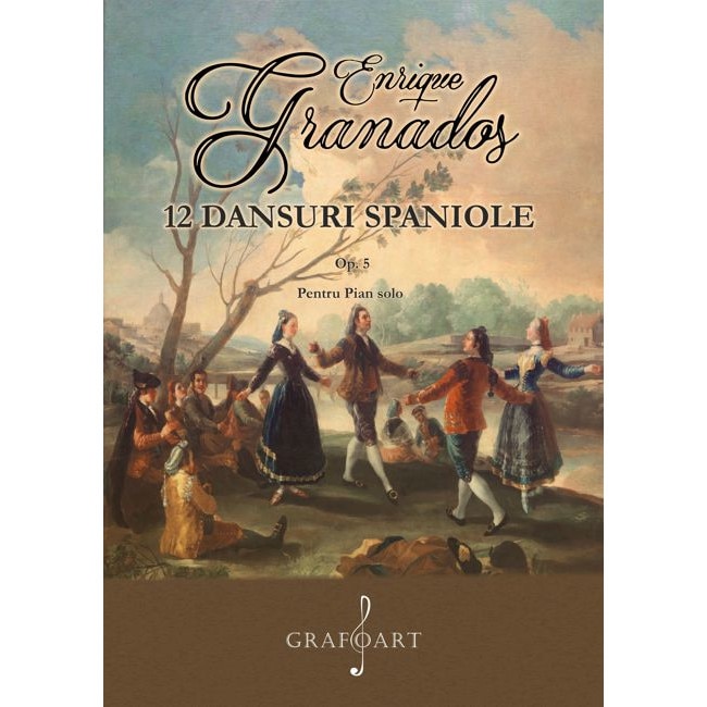12 Dansuri Spaniole op. 5 pentru pian - Enrique Granados