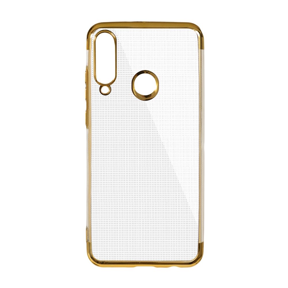 Husa Silicon Elektro Glitter pentru Huawei Y6P, Auriu