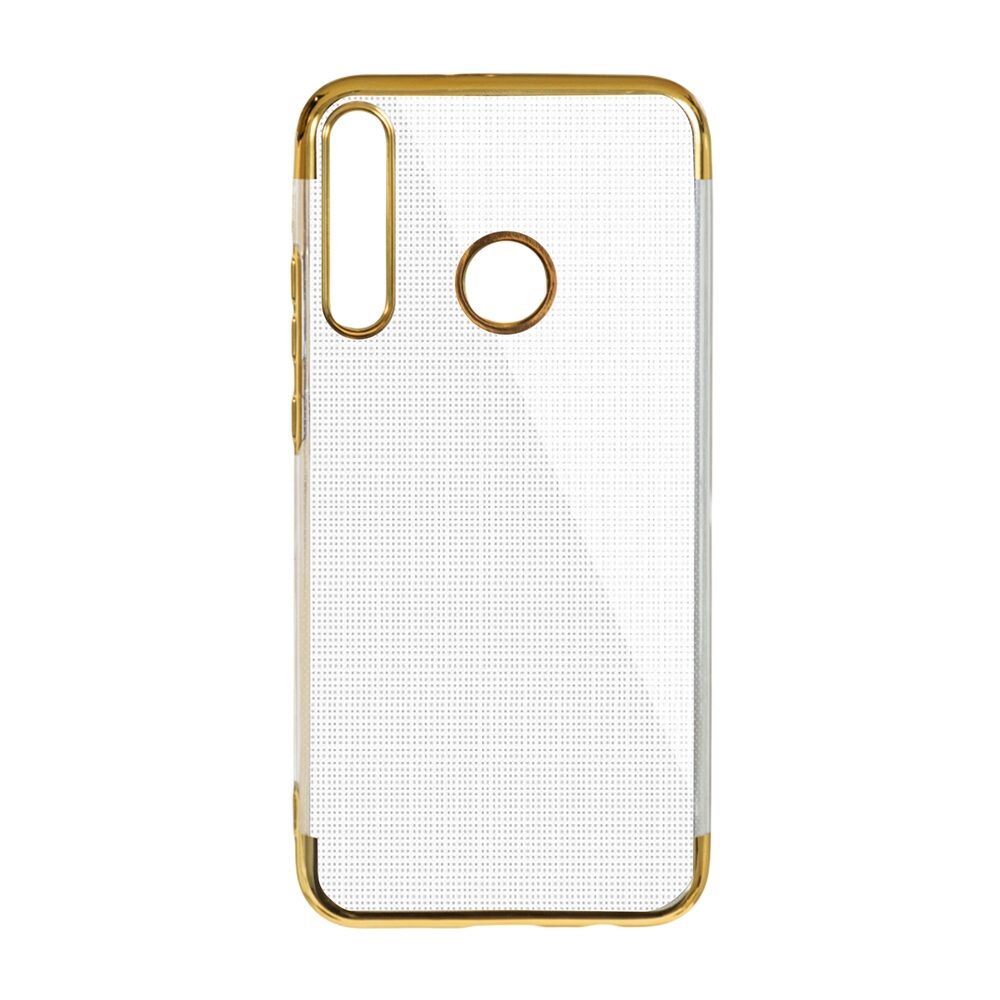 Husa Silicon Elektro Glitter pentru Huawei P40 Lite E, Auriu