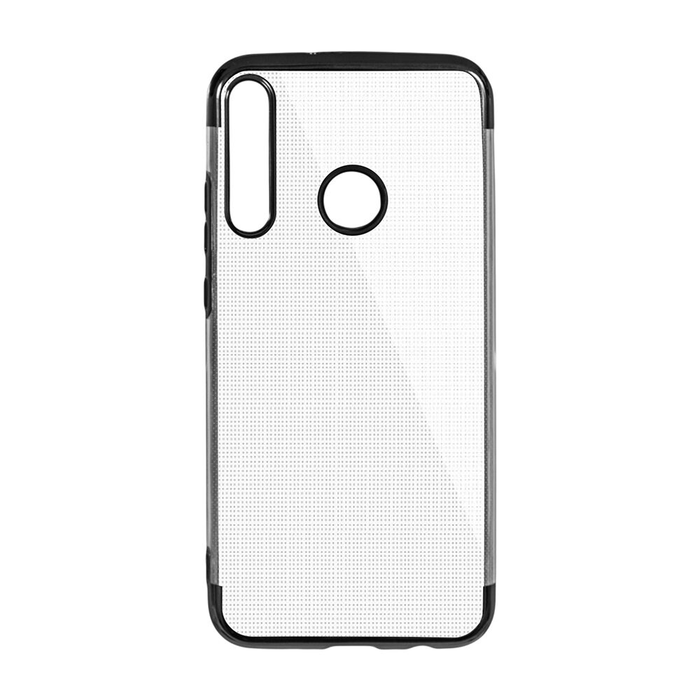 Husa Silicon Elektro Glitter pentru Huawei P40 Lite E, Negru