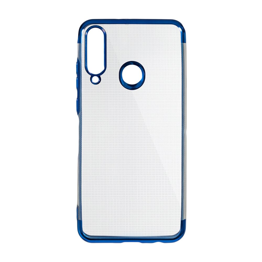 Husa Silicon Elektro Glitter pentru Huawei Y6P, Albastru