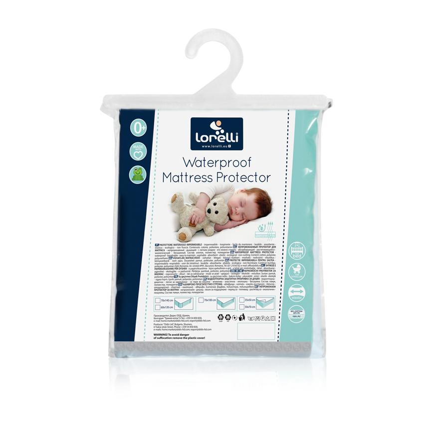 Protectie impermeabila pentru saltele si carucioare 60/120 cm