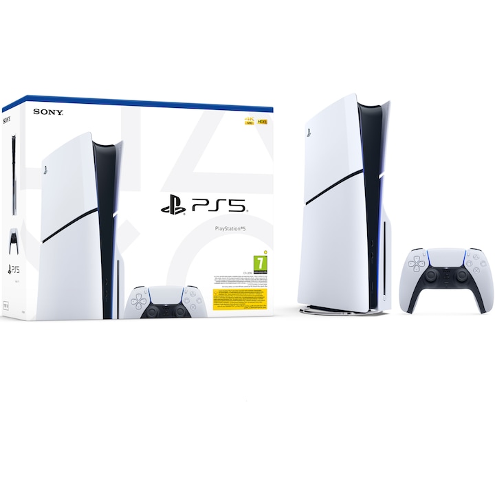 Конзола PlayStation 5 (PS5) 825GB, C-Chassis, White