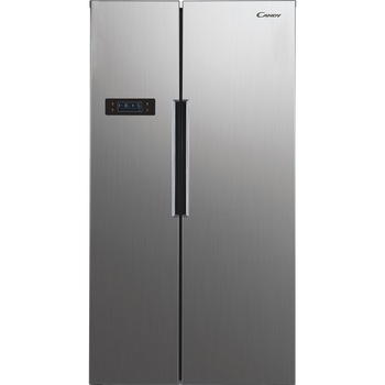 Frigider side by side Candy CHSVN 174X, 521 l, No Frost, Afisaj digital, Clasa E, H 177 cm, Inox Frigider side by side Candy CHSVN 174X, 521 l, No Frost, Afisaj digital, Clasa E, H 177 cm, Inox