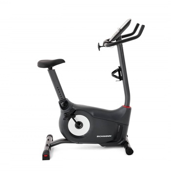 Bicicleta fitness SCHWINN 510U, Greutate utilizator 136 Kg, Bluetooth, Port USB, Suport sticla, Roti de transport, Negru/Rosu Bicicleta fitness SCHWINN 510U, Greutate utilizator 136 Kg, Bluetooth, Port USB, Suport sticla, Roti de transport, Negru/Rosu