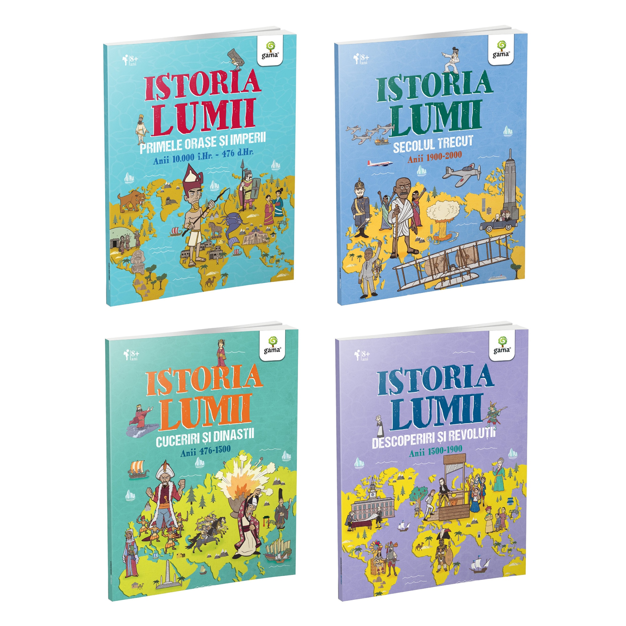 Pachet Istoria lumii, 3 carti
