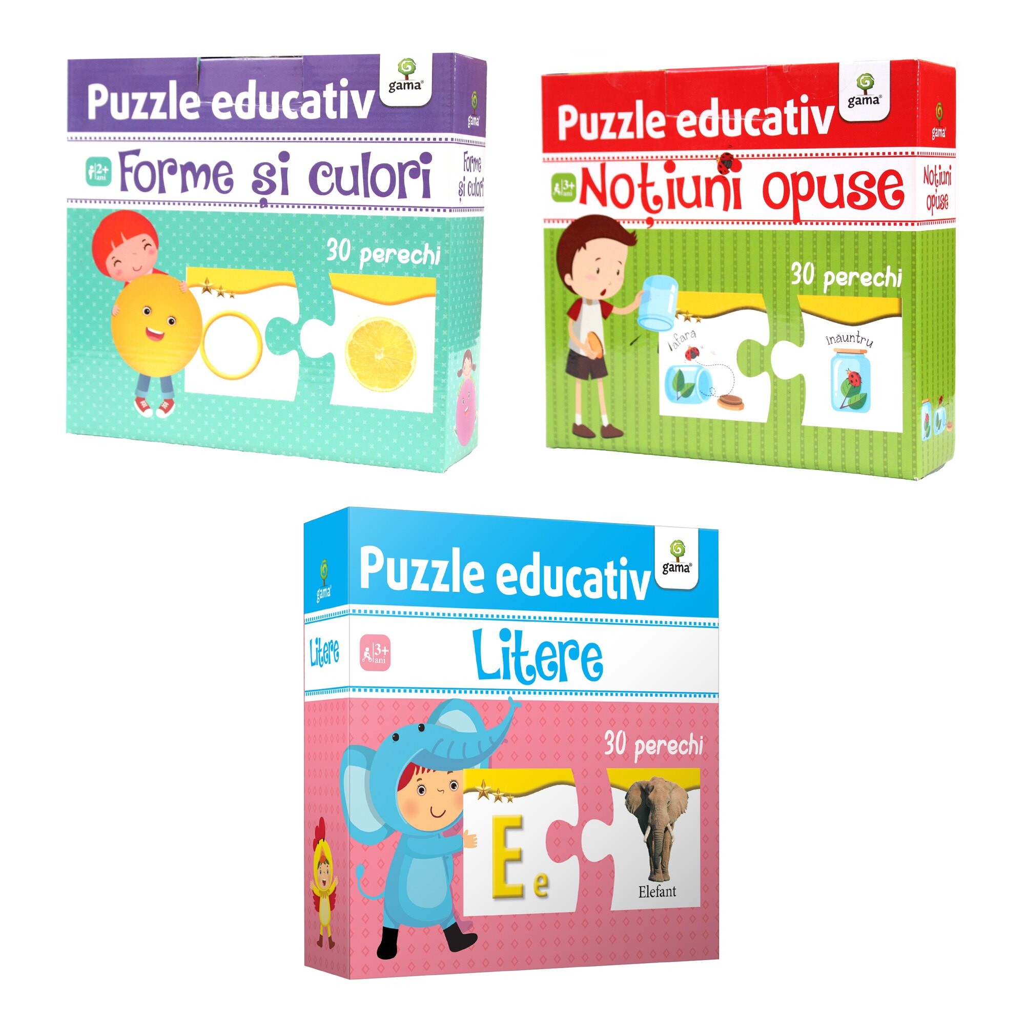 Pachet Puzzle cu PJ MASKS, 2 carti