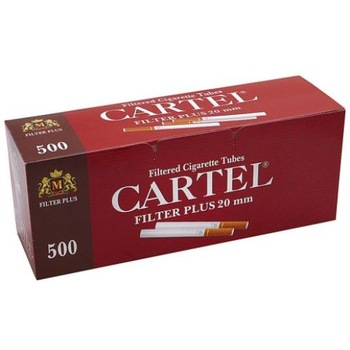 Tuburi tigari CARTEL Filter Plus 500 Tuburi tigari CARTEL Filter Plus 500