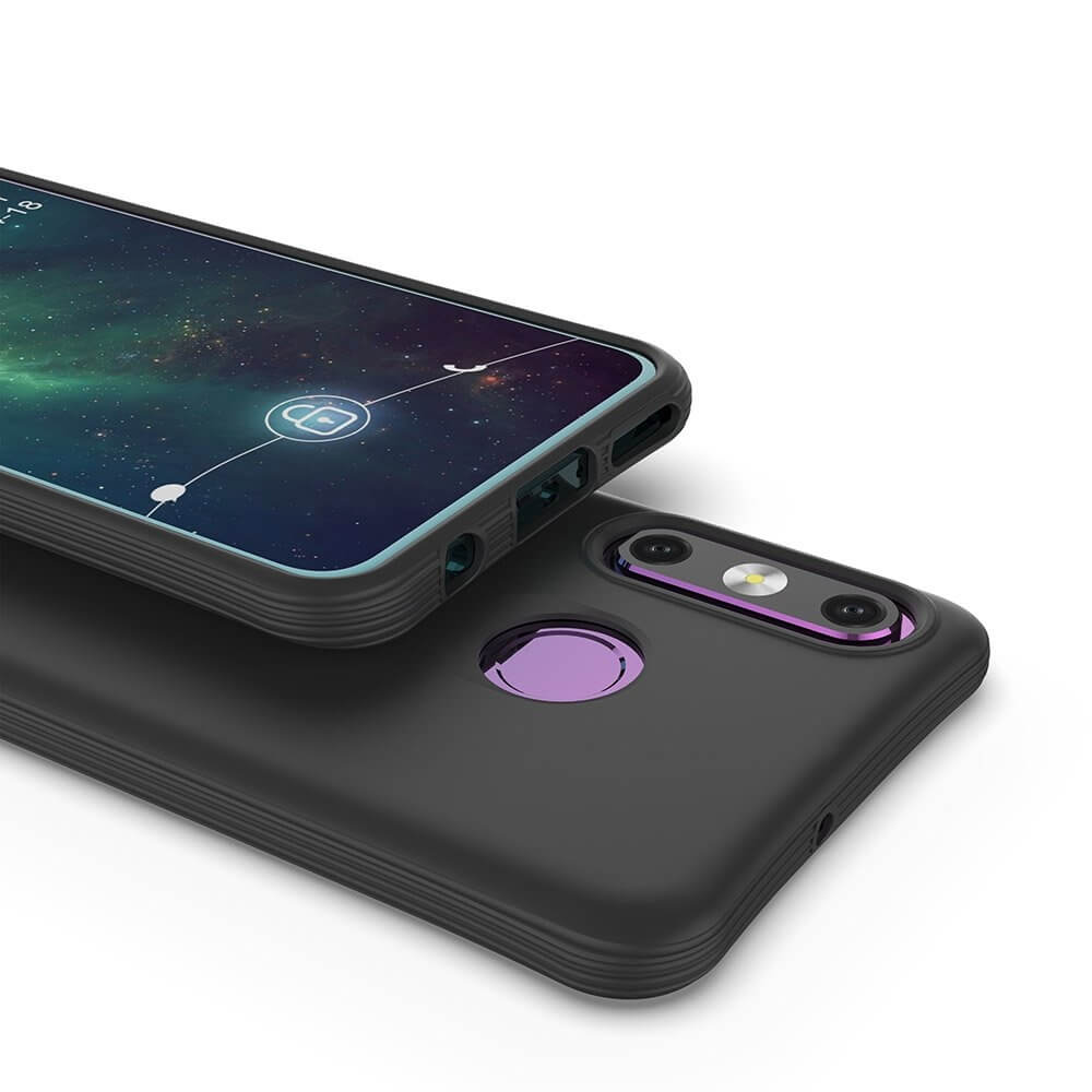 Husa Huawei P30 Lite, Silicon Soft Color, Negru