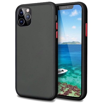 Husa Xiaomi Redmi 9A mata margine neagra Husa Xiaomi Redmi 9A mata margine neagra