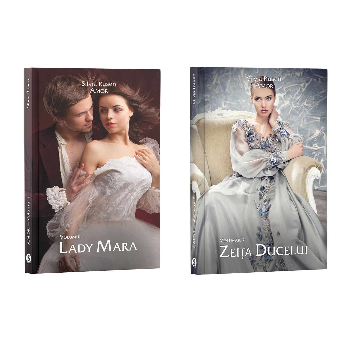 Pachet 2 volume, Amor - Silvia Rusen