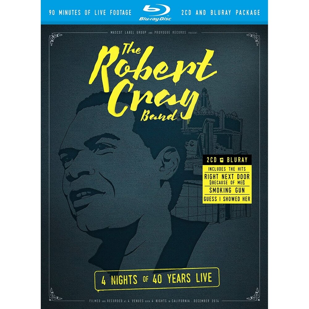 Robert Cray-4 Nights Of 40 Year Live-BD+2CD