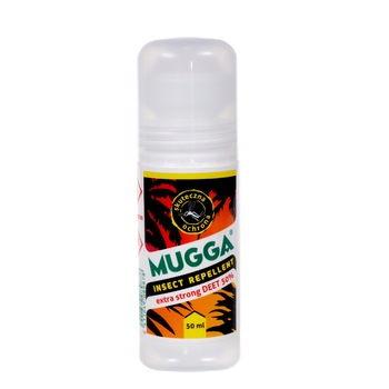 Mugga Roll-On 50% 50 ml,impotriva muscaturilor de insecte Mugga Roll-On 50% 50 ml,impotriva muscaturilor de insecte