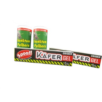 Pachet pentru combatere insecte taratoare ,2 bucati Insektum pulbere 150 gr si 2 bucati Kafer gel 5 gr Pachet pentru combatere insecte taratoare ,2 bucati Insektum pulbere 150 gr si 2 bucati Kafer gel 5 gr