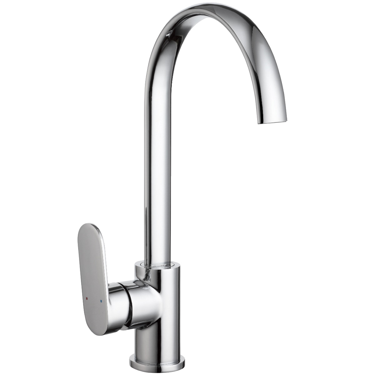 Baterie bucatarie Lob4a , maneta unica , crom