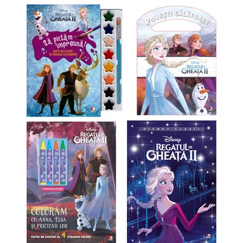 Pachet Frozen II, 4 carti Pachet Frozen II, 4 carti