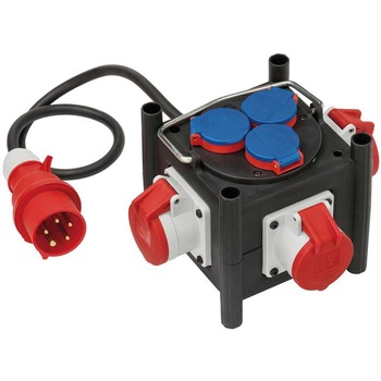 Distribuitor de energie, Brennenstuhl, compact, 400V/16A Distribuitor de energie, Brennenstuhl, compact, 400V/16A