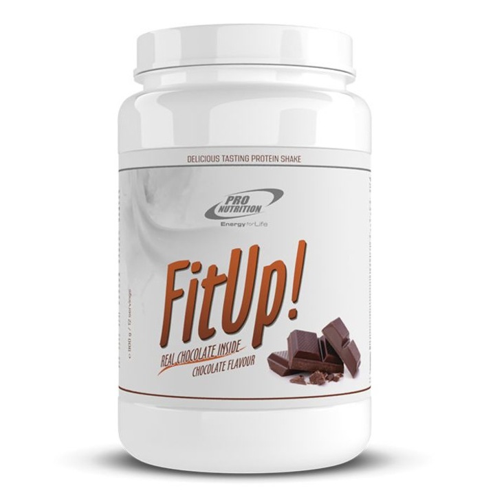 Concentrat proteic din zer, FitUp!, Ciocolata, 900 g