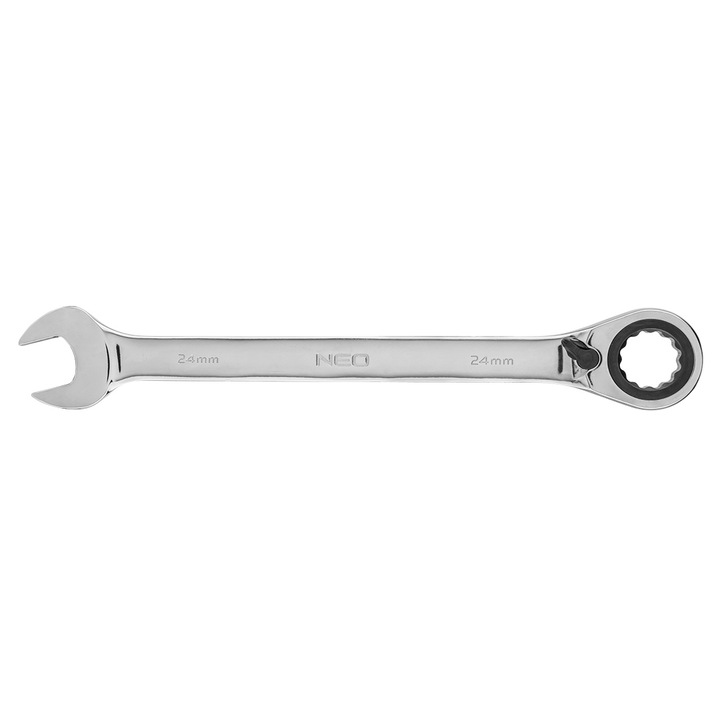 Cheie combinata cu clichet, 24 mm Neo