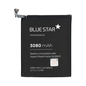 Acumulator Baterie Xiaomi Mi A1,Mi 5X,Redmi Note 5A,Note 5A Pro BN31 - Blue Star HQ 3080 mAh Acumulator Baterie Xiaomi Mi A1,Mi 5X,Redmi Note 5A,Note 5A Pro BN31 - Blue Star HQ 3080 mAh