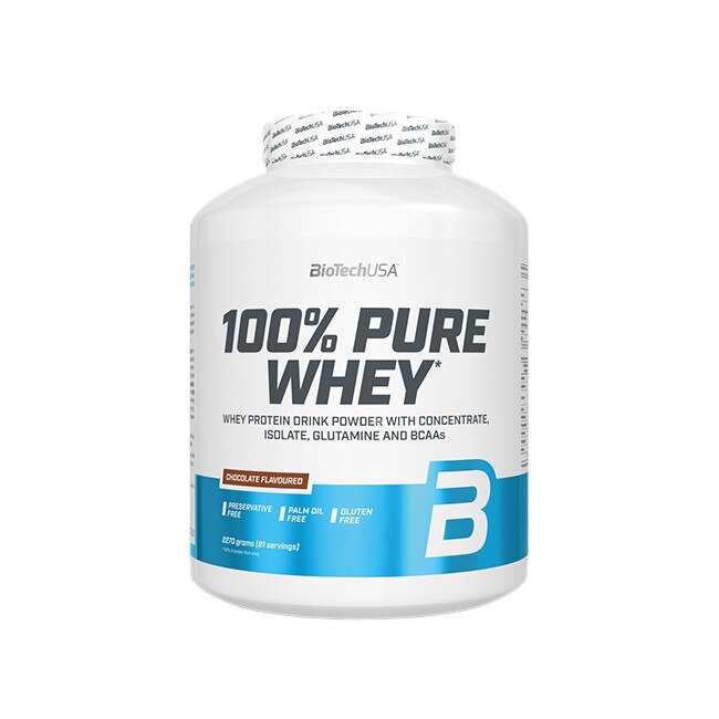 Supliment nutritiv Pure Whey proteina din zer 2270 g BioTech USA