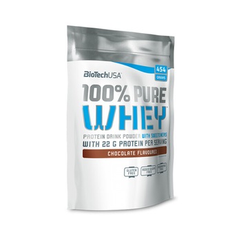 Supliment nutritiv Pure Whey cu proteina din zer 454 g BioTech USA Supliment nutritiv Pure Whey cu proteina din zer 454 g BioTech USA