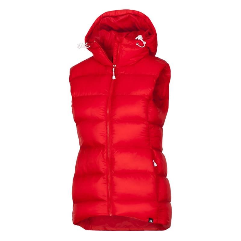 Vesta femei ultrausoara 3D puf sintetic trekking NORTHFINDER Bekona VE-4280OR, Rosu