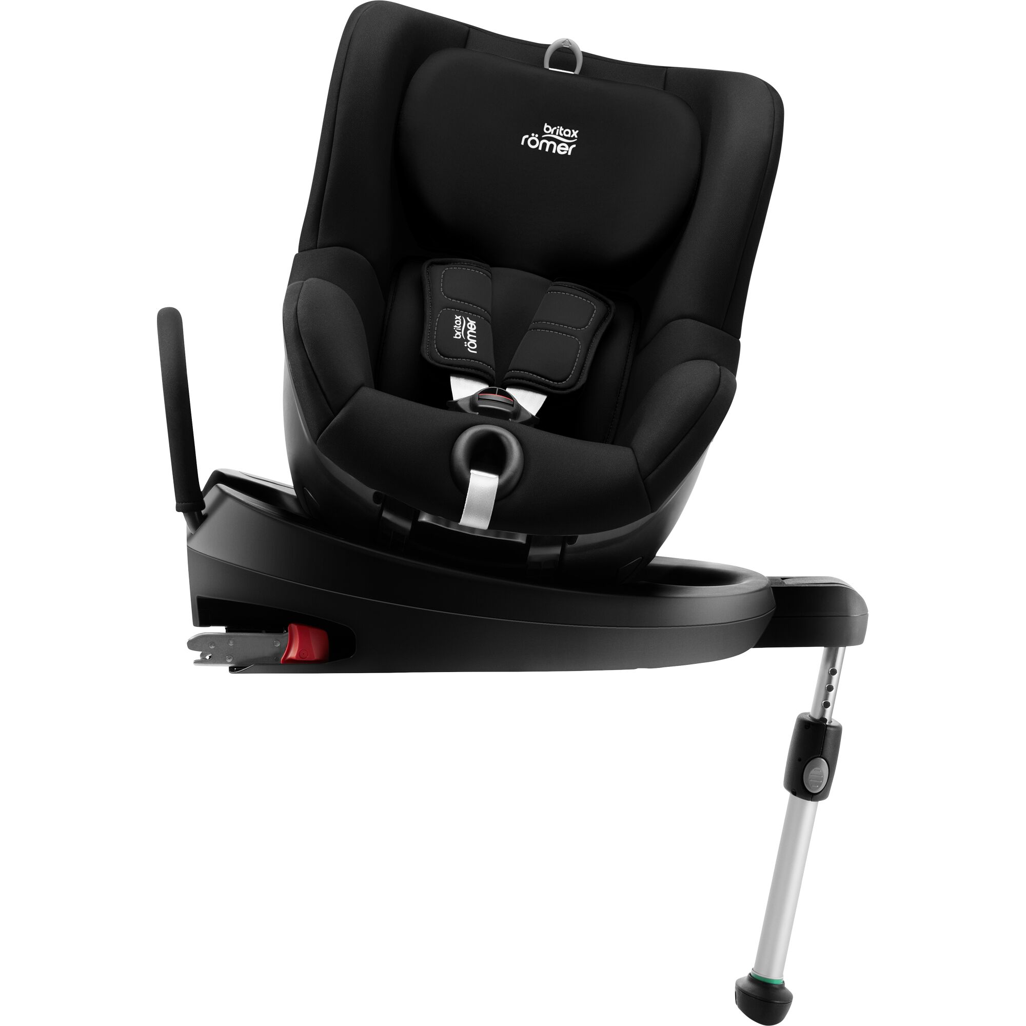 Scaun auto ISOFIX Britax Romer DUALFIX2 R Black Ash, 0-18 kg, rotativ, Negru