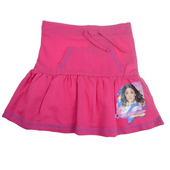 Fusta casual pentru fete Disney Violetta FDV-1, Roz, 128 cm Fusta casual pentru fete Disney Violetta FDV-1, Roz, 128 cm