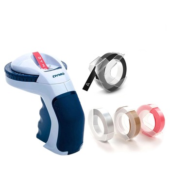 Set Aparat etichetat Dymo Omega si in total 4 role etichete Omega, DY12748 Set Aparat etichetat Dymo Omega si in total 4 role etichete Omega, DY12748