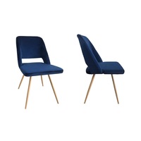 set 2 scaune dining melina catifea picioare metalice albastru cobalt imagen 12_0_
0
