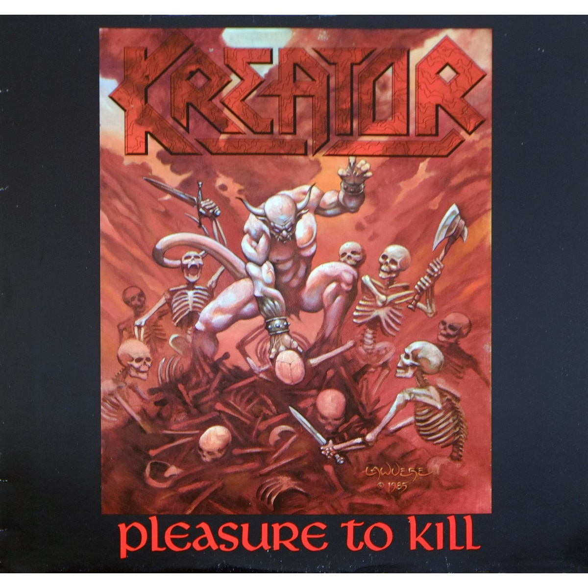 Kreator - Pleasure To Kill [LP remastered+bonus] (2vinyl)