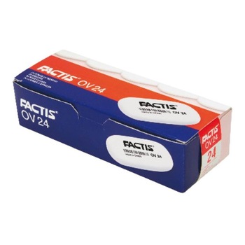 Set 24 Radiere Ovale FACTIS OV 24, Cauciuc Sintetic, Culoare Alba Set 24 Radiere Ovale FACTIS OV 24, Cauciuc Sintetic, Culoare Alba