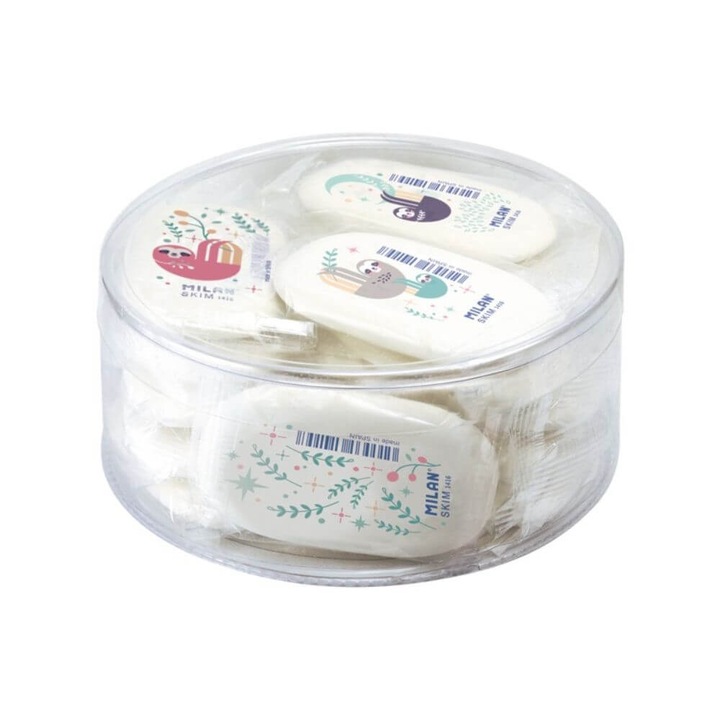 Set 16 Radiere MILAN Skim Cuddle, Cauciuc Sintetic, 4 Modele Diferite