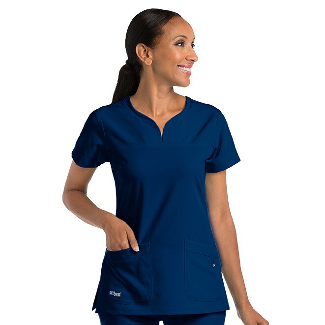 Halat Medical Grey's Anatomy indigo , Marimea XS