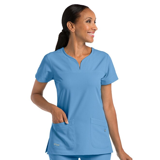 Halat Medical Grey's Anatomy Ciel Blue , Marimea XS