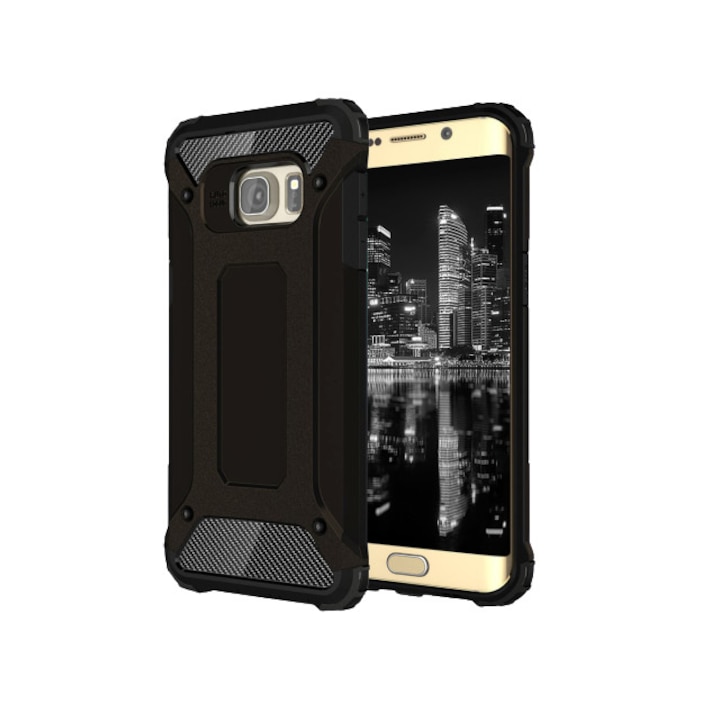 Husa protectie telefon, TPU/Plastic, Pentru Samsung Galaxy A5 (2016), Negru