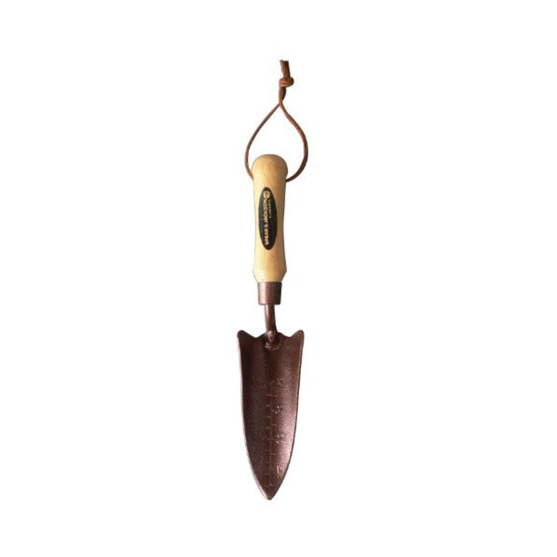 Plantator ingust cu lama din otel carbon, maner lemn, Spear & Jackson Elements