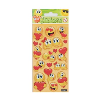 Set stickere Loving Faces, 16 bucati Set stickere Loving Faces, 16 bucati