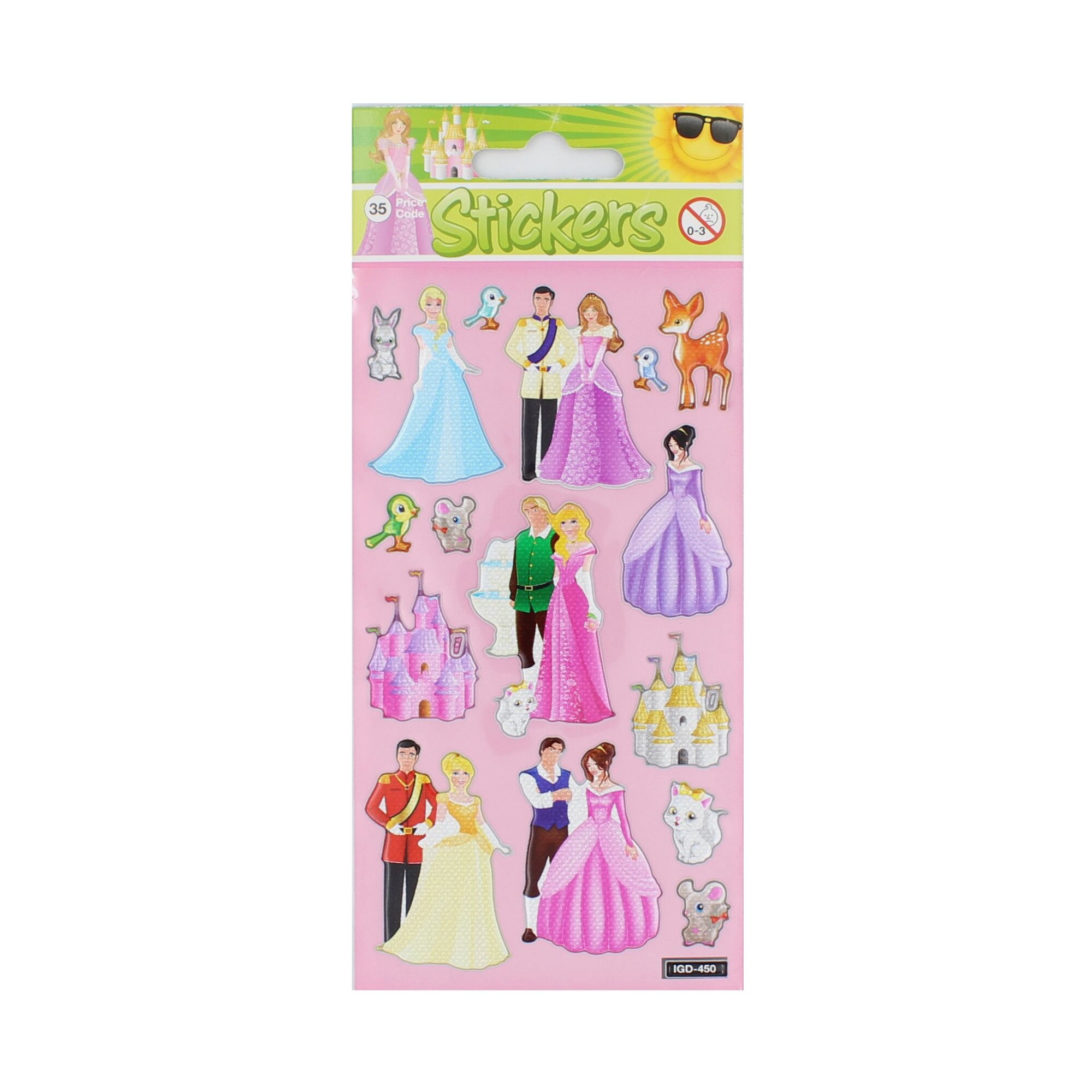 Set stickere Royalty, 16 bucati