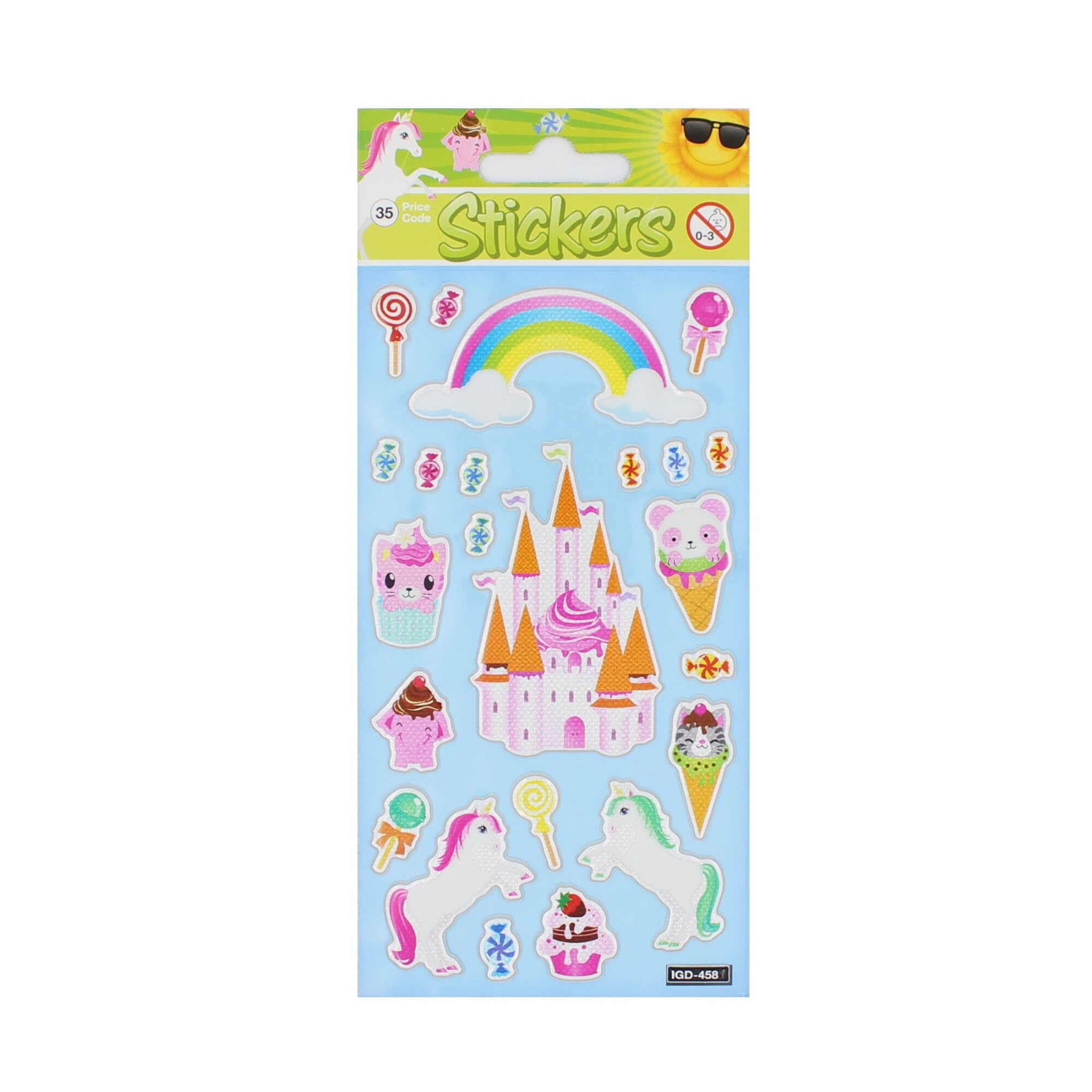 Set stickere Sweet Castle, 23 bucati