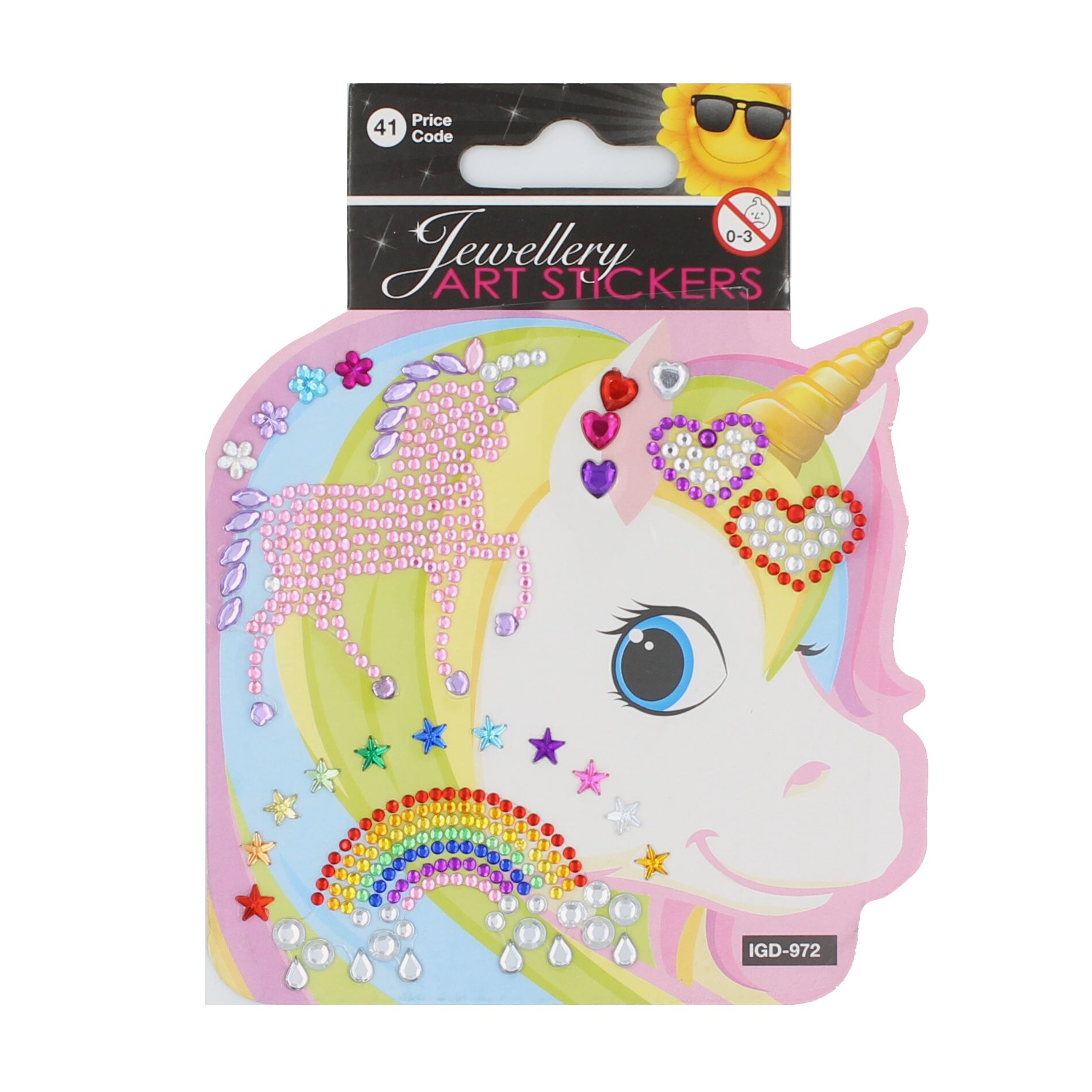 Set stickere Unicorn Jewellery, 24 bucati