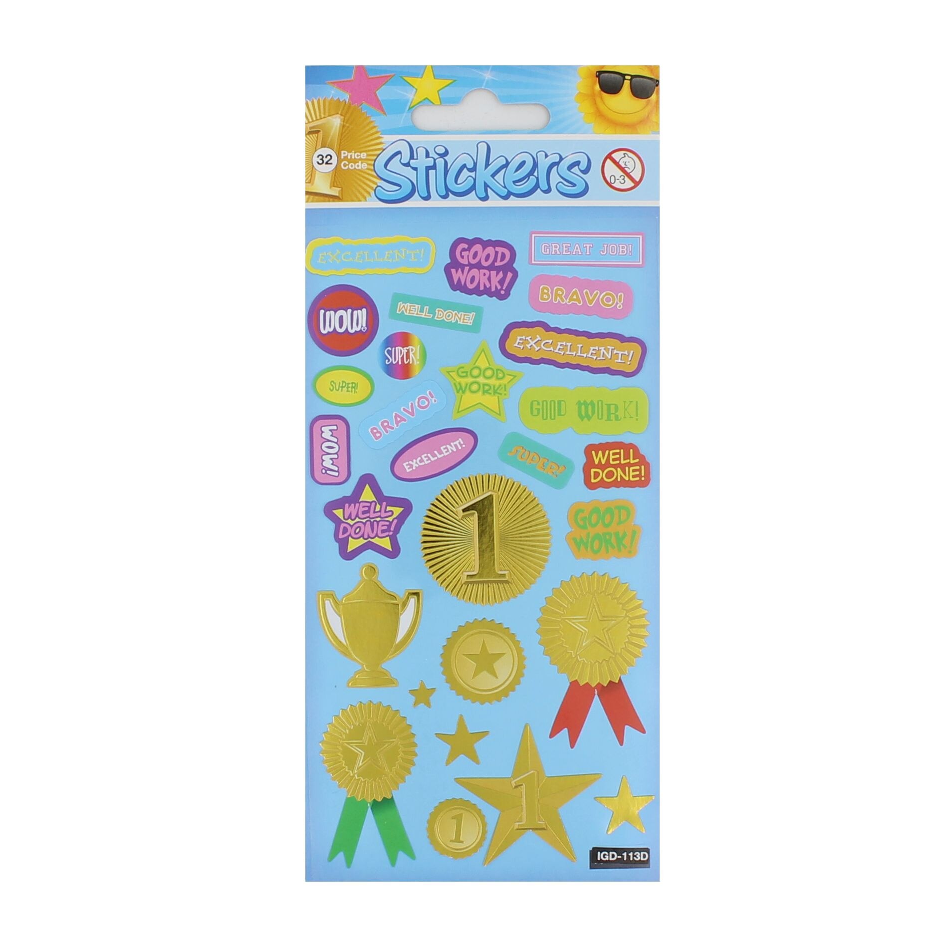 Set stickere Good Work, 28 bucati