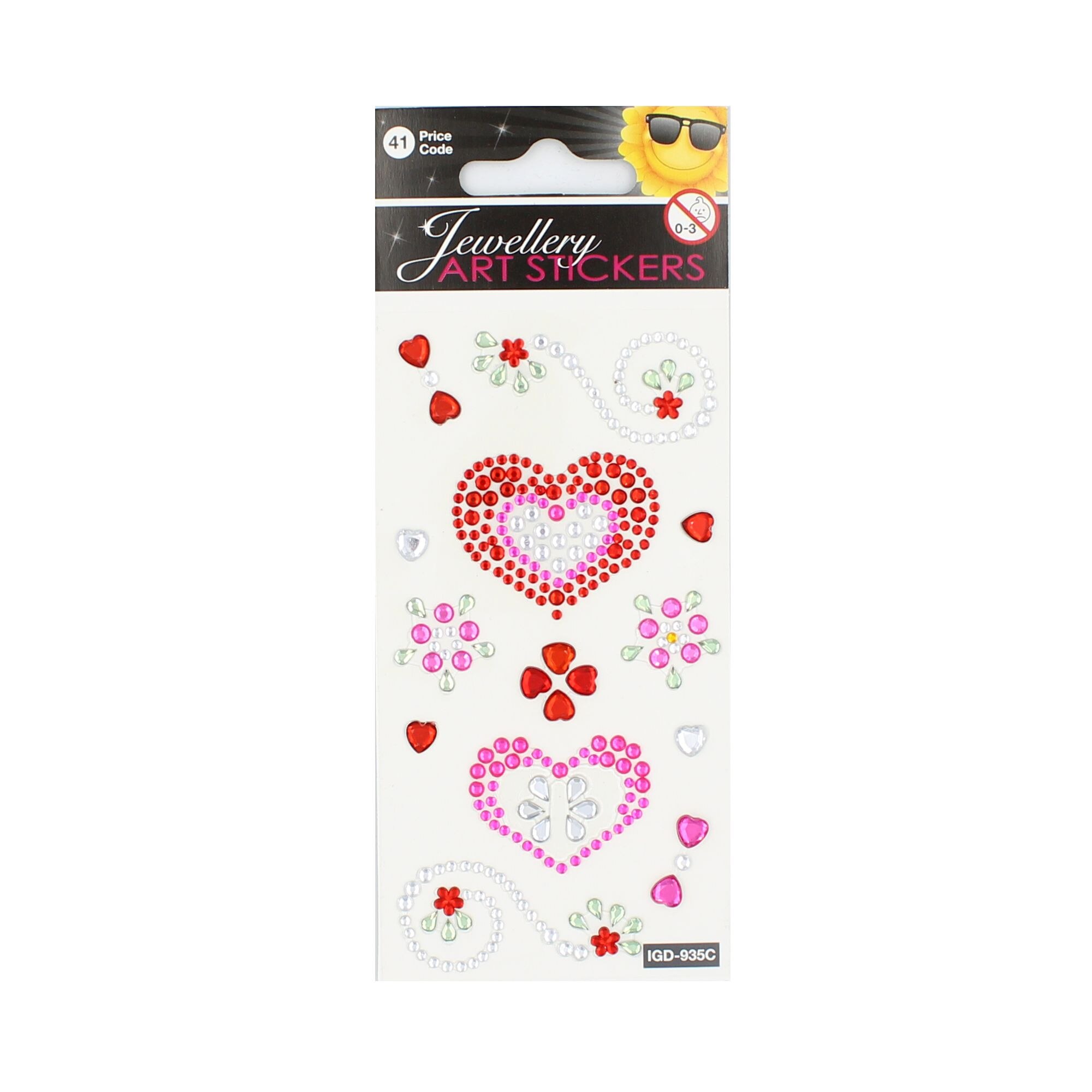 Set stickere Love Art, 13 bucati