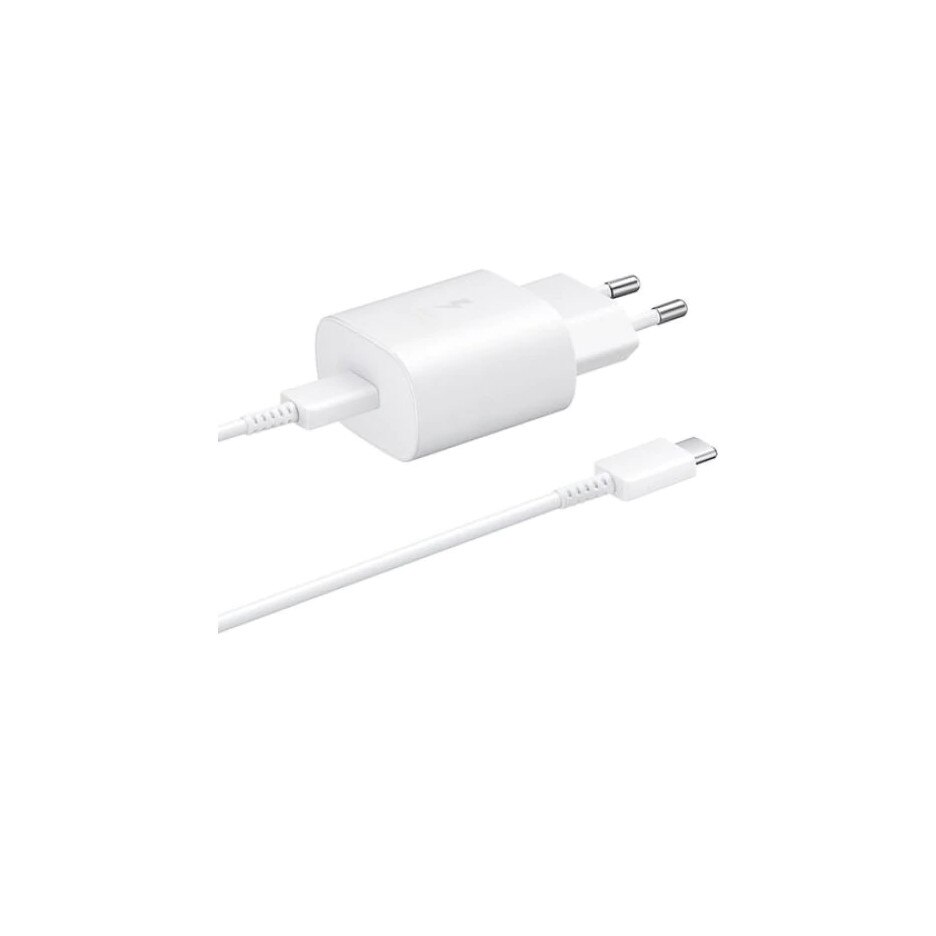 Incarcator retea Original pentru Samsung Galaxy Note 10, EP-TA800 + cablu USB-C inclus, White