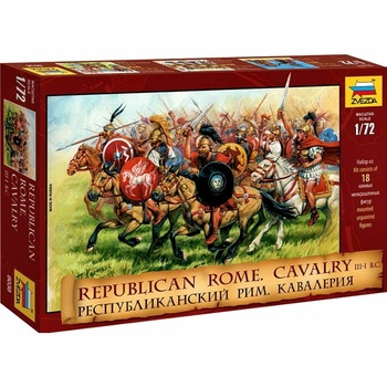 Set Figurine Soldati Zvezda Republican Rome Cavalry III-I B.C. 36buc 1:72 ZVEZ 8038 Set Figurine Soldati Zvezda Republican Rome Cavalry III-I B.C. 36buc 1:72 ZVEZ 8038