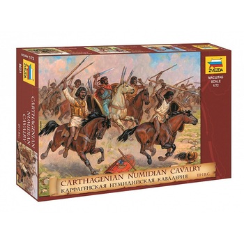 Set Figurine Zvezda Carthagenian Numidan Cavalry III - I B.C. 34buc 1:72 ZVEZ 8031 Set Figurine Zvezda Carthagenian Numidan Cavalry III - I B.C. 34buc 1:72 ZVEZ 8031