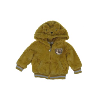 Hanorac maneca lunga pentru fetite Happy House FOFO076G, Galben Hanorac maneca lunga pentru fetite Happy House FOFO076G, Galben