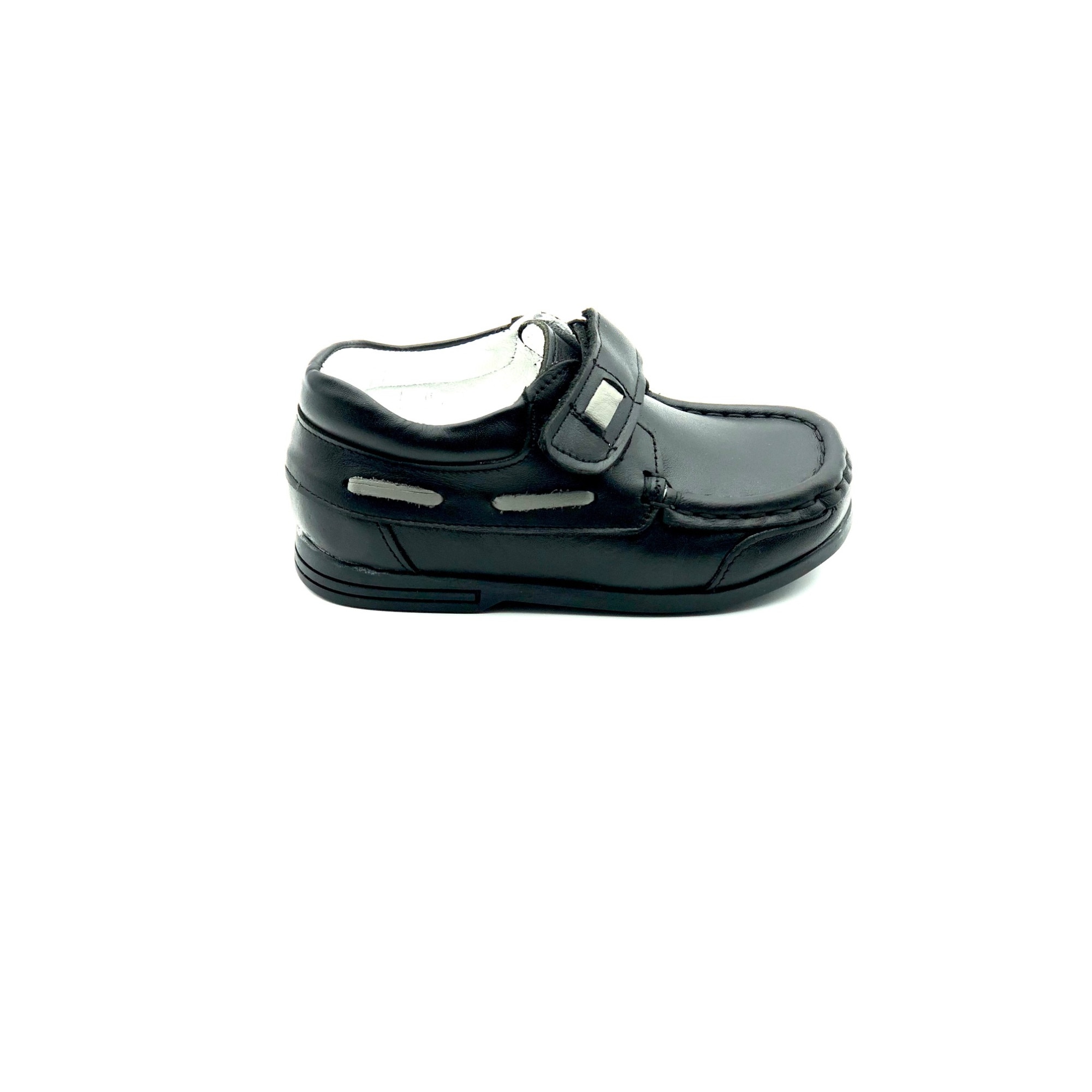 Pantofi ortopedici copii Sibel Bebe, EVO1132, piele naturala, Negru
