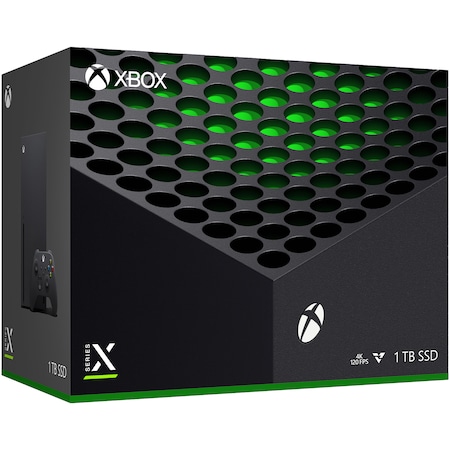 Consola Microsoft Xbox Series X 1TB - Jocuri in 4K detaliate si navigare usoara prin meniuri cu cel mai puternic sistem de gaming la pretul potrivit.